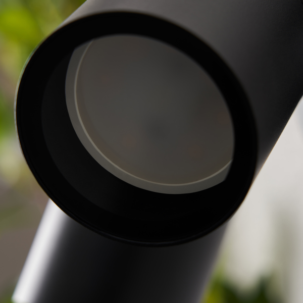 Leto Twin Outdoor Wall Light, Black - Image 4