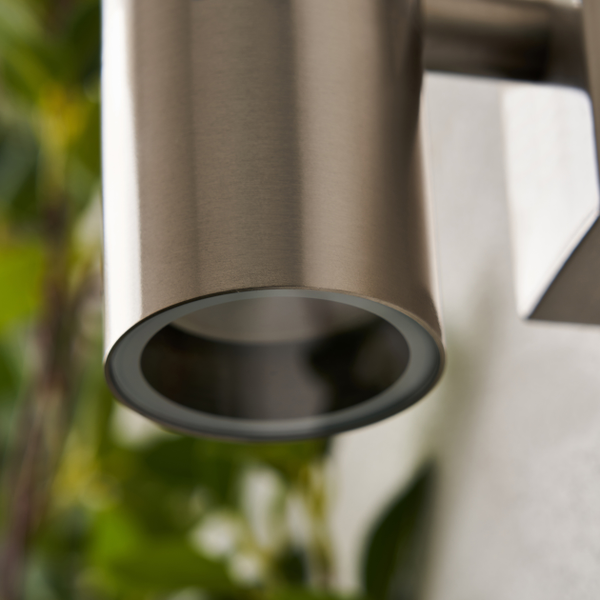 Leto Up or Down Outdoor Wall Light - stainless steel - Image 4