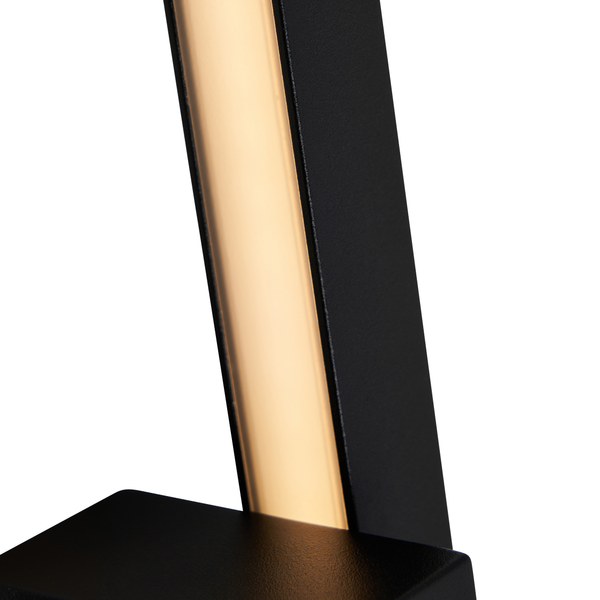 Bardi Outdoor LED Linear Wall Light, Black - Image 2