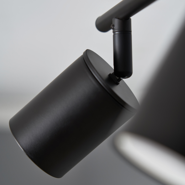 Joshua 3 Light Spotlight Bar - Black - Image 3