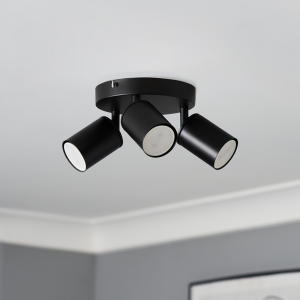 Joshua 3 Light Spotlight - Black