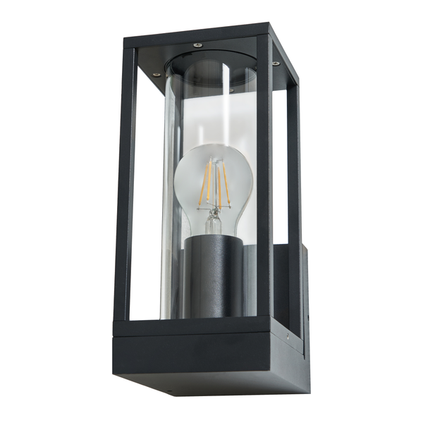 Harmby Outdoor Wall Lantern Black - Image 2