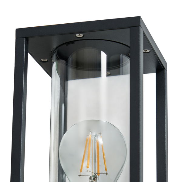 Harmby Outdoor Wall Lantern Black - Image 3
