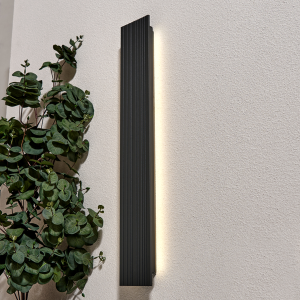 Tetbury LED Slim Outdoor Wall Light Anth