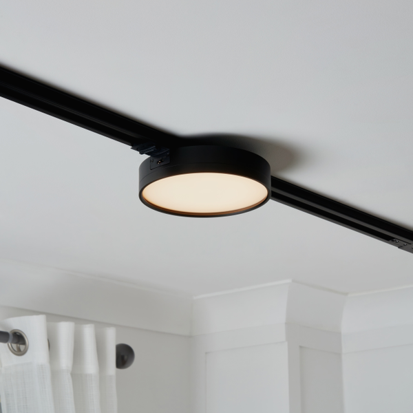 Cavan 18w LED 3xCCT Round Dimmable Track Light Black - Image 8