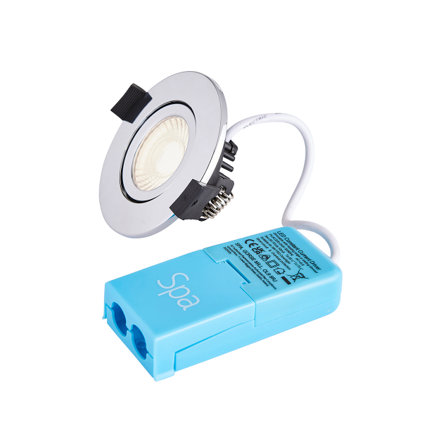 Como Fire Rated LED IP65 Downlight, Matt White - Image 5