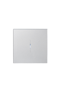 Ikonects Decorative glass switch - Chrome front, black surround - 1 Gang - Image 5