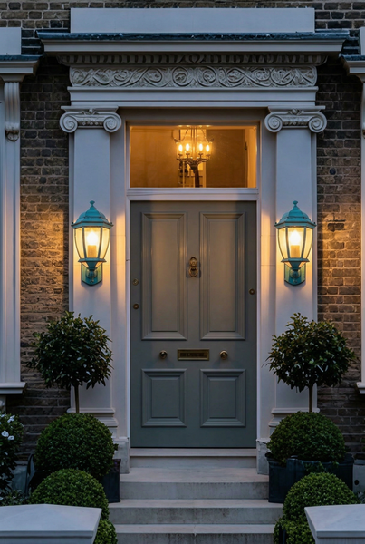 Travers Large Lantern Verdi Gris - Image 10