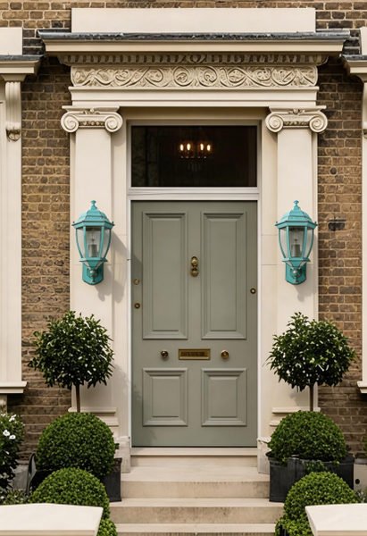 Travers Large Lantern Verdi Gris - Image 11