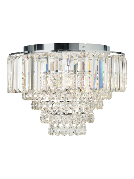 Paladina Flush Ceiling Light - Chrome - Image 4