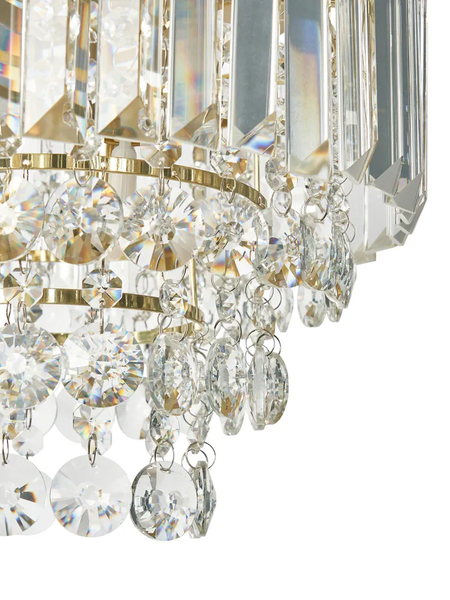 Paladina Flush Ceiling Light - Brass - Image 3