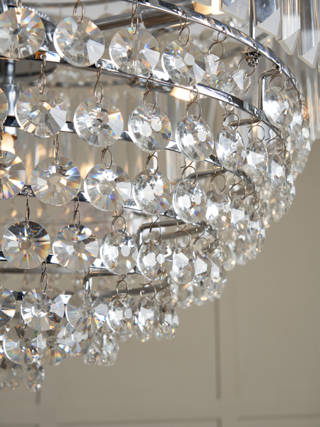 Paladina Large Ball Satin Chrome/Clear - Image 4