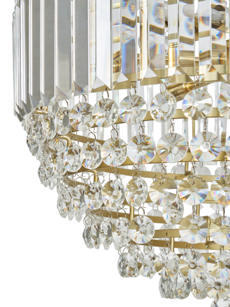 Paladina Large Ball Satin Brass/Clear - Image 4