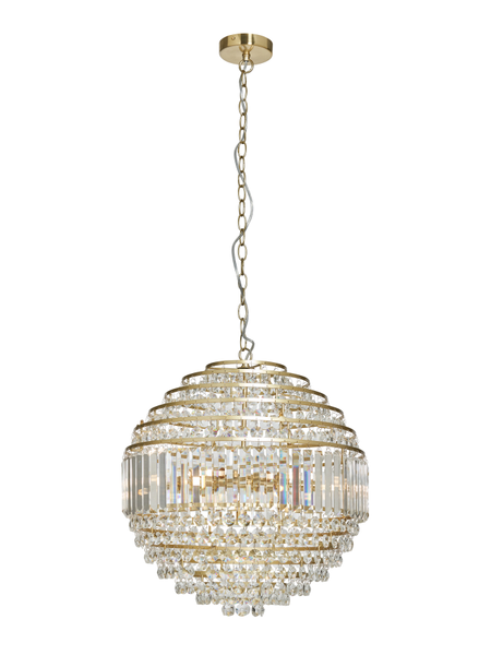 Paladina Large Ball Satin Brass/Clear - Image 6