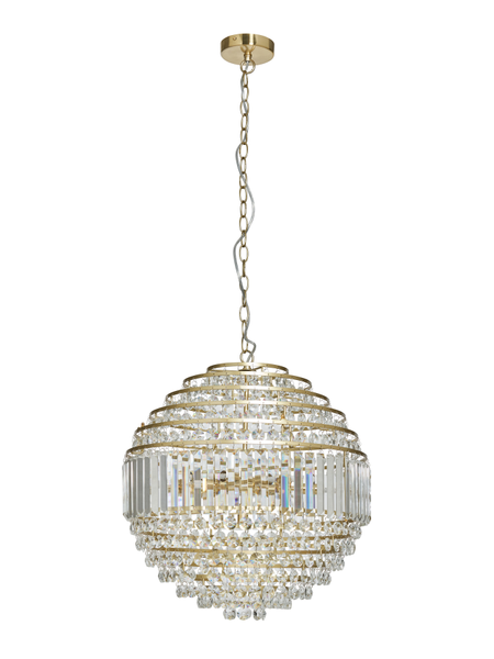 Paladina Large Ball Satin Brass/Clear - Image 7