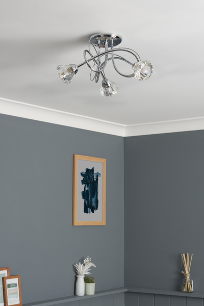 Marianne 3 Light ceiling -Flush - Image 3
