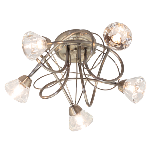 Marianne 5 Light ceiling -Flush - Image 4