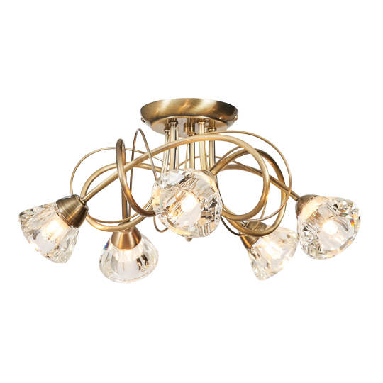 Marianne 5 Light ceiling -Flush - Image 6