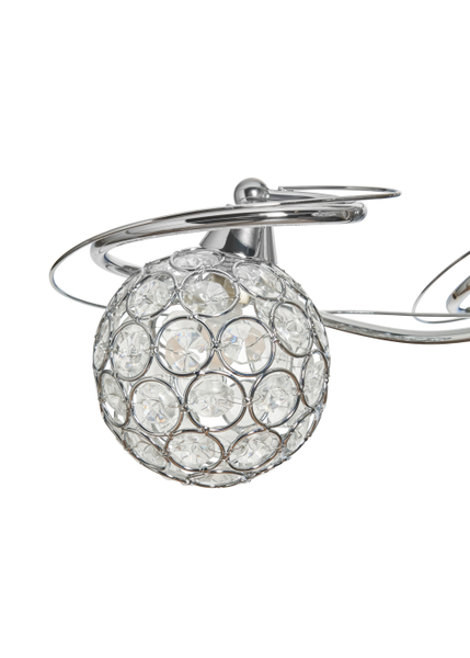 Orianna Flush 3 Light - Chrome - Image 6