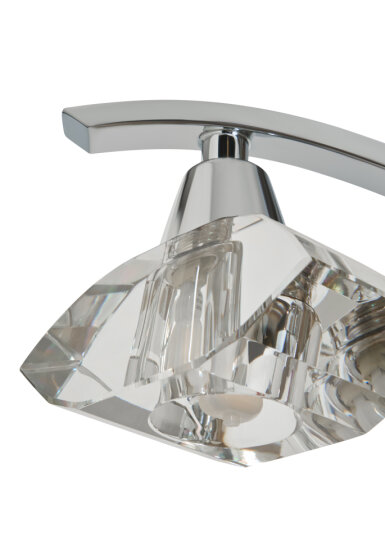 Bella 6 Light Flush - Chrome - Image 2