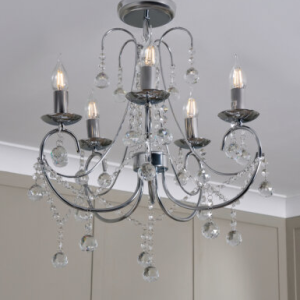 Sapparia Ceiling Light - Flush - Chrome