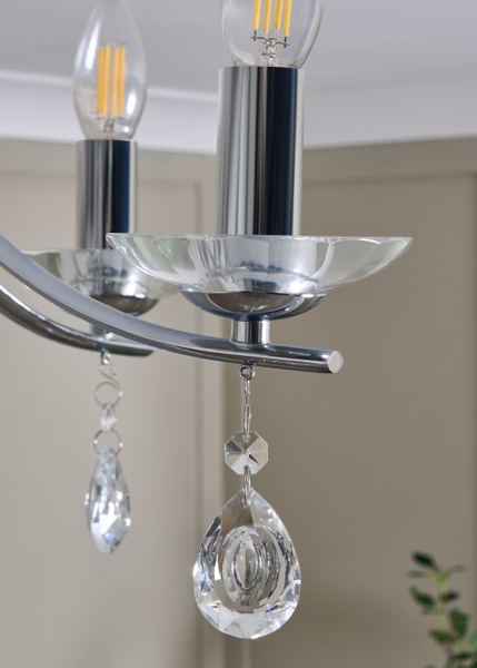 Bugsy Chrome Ceiling - Flush - Image 3