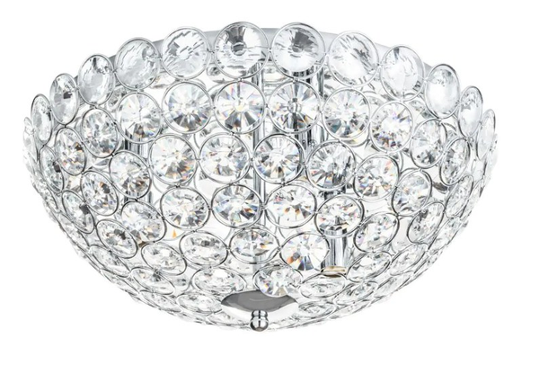 Ava Ceiling Light Chrome - Flush