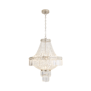 Chloe Polished Nickel - Chandelier