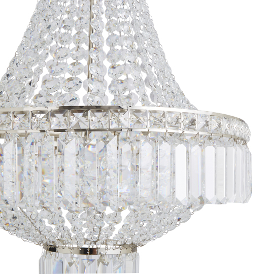 Chloe Polished Nickel - Chandelier - Image 4