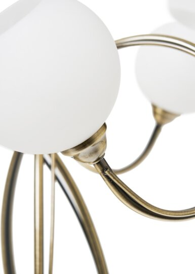 Soni 3 Light - Flush Antique Brass - Image 7