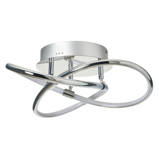 Eero Knotted shape Chrome LED - Flush