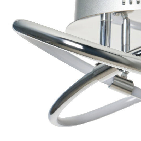 Eero Knotted shape Chrome LED - Flush - Image 2