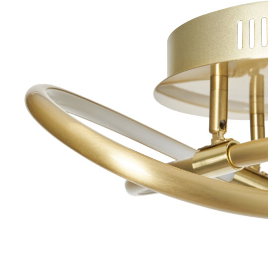 Eero Knotted shape Brass LED - Flush - Image 3