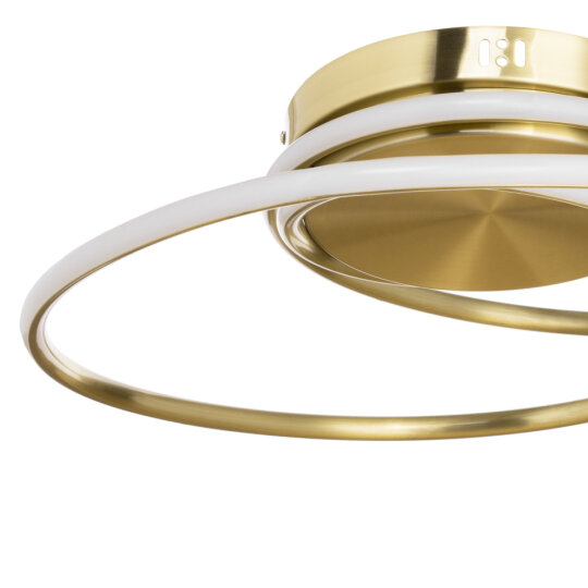 Pei Rings LED Ceiling Light Brass - Flush - Image 8