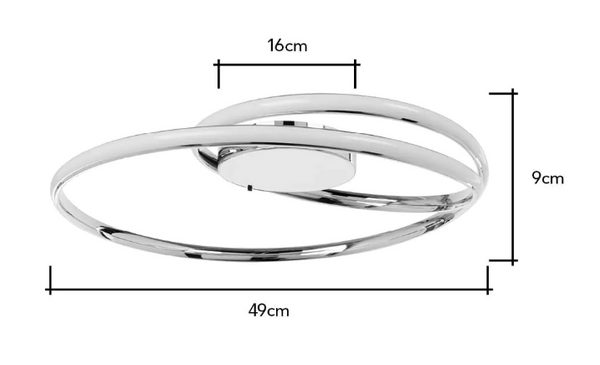 Renzo RGB LED Ceiling Light - Flush - Image 7