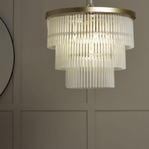 Aubrey Frosted Glass 5 Light  - Pendant