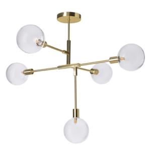 Hennock Brass Ceiling Light - Pendant