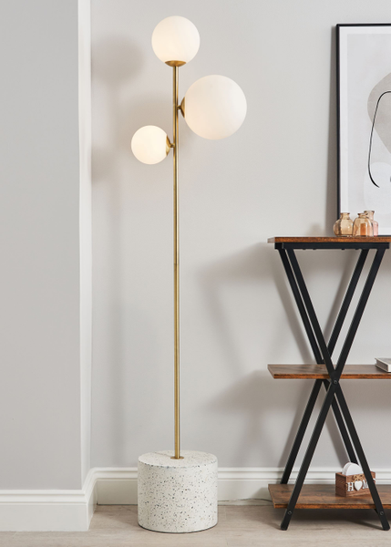 Forella Brass- Floor Lamp - Image 3