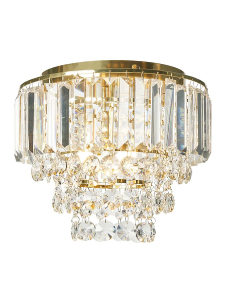 Paladina Flush Ceiling Light - Brass - Image 6
