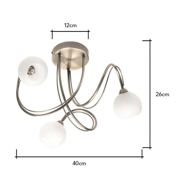 Soni 3 Light - Flush Chrome - Image 9