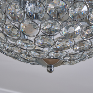 Ava Ceiling Light Chrome - Flush