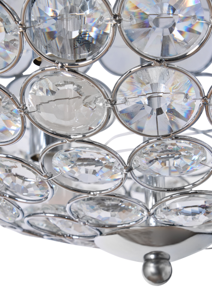 Ava Ceiling Light Chrome - Flush - Image 6