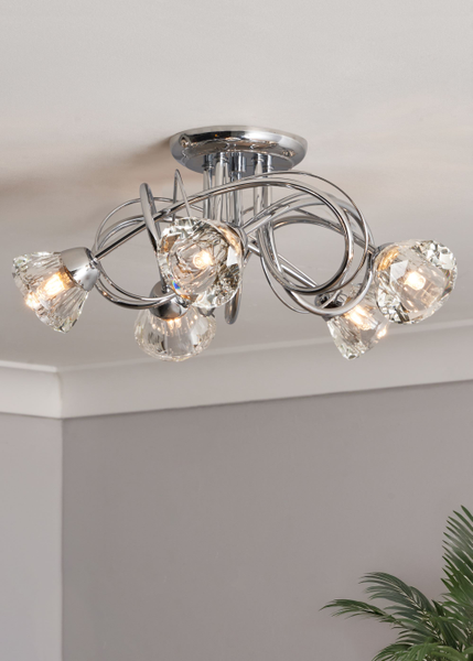 Marianne 5 Light ceiling -Flush - Image 6