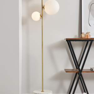 Forella Brass- Floor Lamp