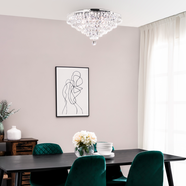 Elsa 55cm Crystal diamond - Flush