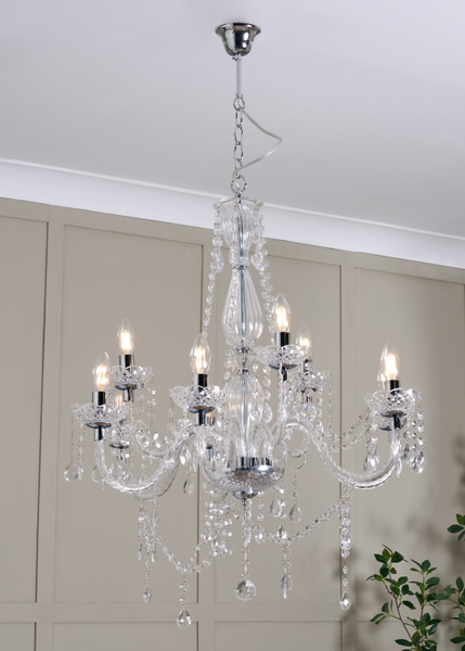 Charlotte 9 light Chandelier
