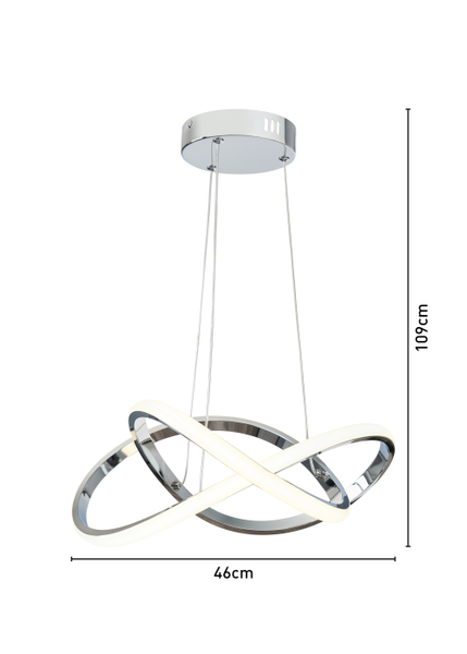 Eero Ceiling Light, Chrome - Pendant - Image 7