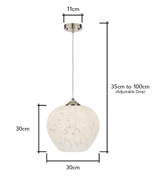 Agnes Flakestone Ceiling Light - Pendant - Image 4