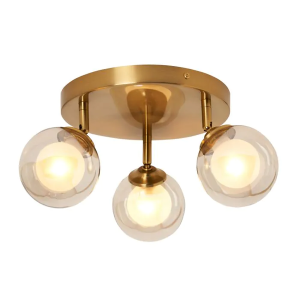 Vanity 3 Light Spotlight Plate - Flush