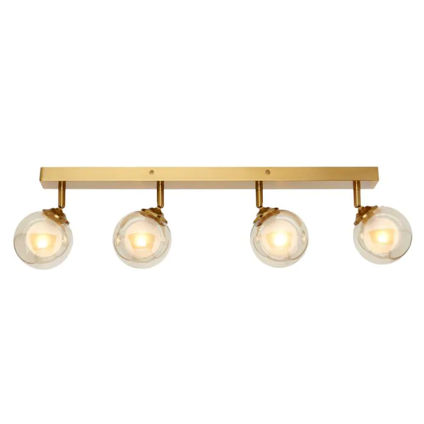 Vanity 4 Light Spotlight Bar - Flush